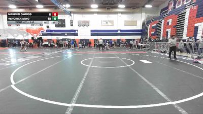 140 lbs Cons. Round 2 - Veronica Soto, Murrieta Mesa vs Makenzi Owings, Apple Valley