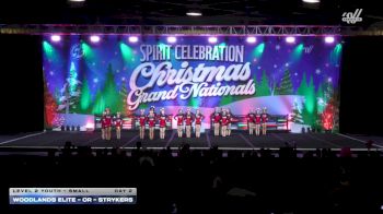 Woodlands Elite - OR - Strykers [2025 L2 Youth - Small Day 2] 2025 Spirit Celebration Christmas Grand Nationals