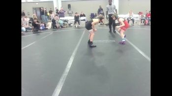 78 lbs Round 3 (3 Team) - Sawyer Williams, 84 Athletes vs Bo Strader, Florida Scorpions