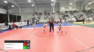 90 lbs Rr Rnd 3 - Jalysia Donnelly, Forge Perry vs Elijah Conner, Beast Nation