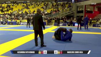 Madeleine Lenore Avila vs Alexandria Faith Howard 2025 World Jiu-Jitsu IBJJF Championship