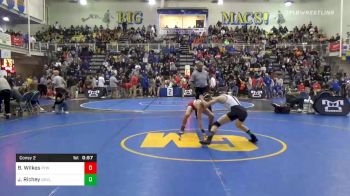 126 lbs Consolation - Bryce Wilkes, Peters Township vs Justin Richey, Quaker Valley