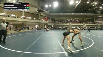 127 Championship Bracket Cons. Round 4 - Grady Jennissen, Cambridge-Isanti vs Easton King, Plainview Elgin Millville