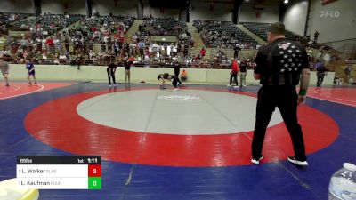 65 lbs Final - Landon Walker, Glasgow Wrestling Academy vs Levi Kaufman, Roundtree Wrestling Academy