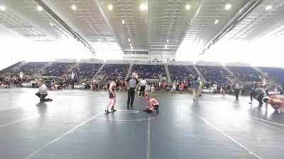 86 lbs Quarterfinal - Wyatt Macilroy, Chino Valley Cougar Club vs Mia Roman, Riverside Rascals