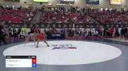 53 kg Cons Semis - Melanie Mendoza, Team Tornado Wrestling Club vs Felicity Taylor, Iowa Womens WC/TMWC
