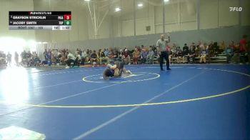 165 lbs Champ. Round 1 - Grayson Stricklin, Picayune High School vs Jacoby Smith, Tupelo