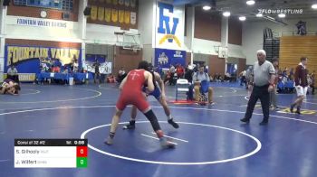 132 lbs Consolation - Sean Gilhooly, Regis Jesuit vs Justin Wilfert, Dana Hills