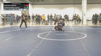 120 lbs Round Of 128 - Donovan Jenkins, FL vs Kamari Rivers-Childs, GA