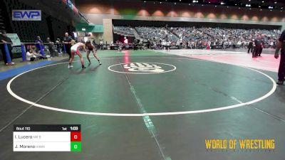 110 lbs Final - Isaac Lucero, NM Beast vs Joseph Moreno, Hawkeye WC