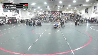 190 lbs Cons. Round 2 - Christian Perez, William J Pete Knight vs Oscar Linwang, Valencia/Placentia