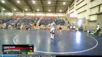 145 lbs Quarterfinals (8 Team) - Kaden Olson, UTAH1 vs Maverick Heimbuck, Oregon2