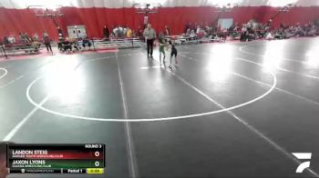 62-62 lbs Round 3 - Landon Steig, Badger Youth Wrestling Club vs Jaxon Lyons, Iguana Wrestling Club