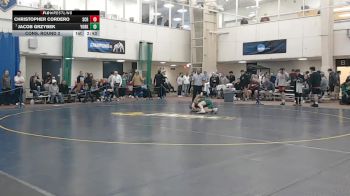 141 lbs Cons. Round 2 - Jacob Grzybek, York (pa) vs Christopher Cordero, Scranton