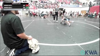 43 lbs Round Of 16 - Seiler Falcon, Division Bell Wrestling vs Beckett Loftus, Carl Albert