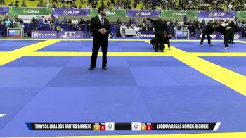 Lorena Vargas Gomide Resende vs Thayssa Lima Dos Santos Barreto 2025 Brasileiro Jiu-Jitsu IBJJF