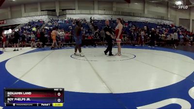 285 lbs Cons. Round 4 - Benjamin Land, IN vs Roy Phelps Jr., IL