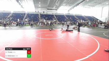 65 lbs 3rd Place - Evan Thiele, Coachella Valley WC vs Easton Robinson, Legends Of Gold Las Vegas