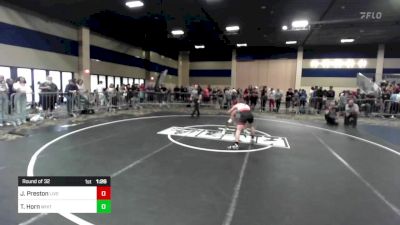 106 lbs Round Of 32 - Jayden Preston, Live Training vs Tristan Horn, Whitehouse WC