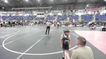 58 lbs Round Of 16 - Teo Gurule, Stout Wr Acd vs Beyeler Dumbleton, Bear Cave WC