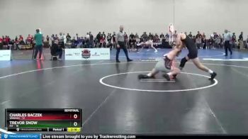 184 lbs Semis & 3rd Wb (16 Team) - Trevor Snow, RIT vs Charles Baczek, Wabash