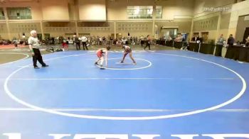 90 lbs Rr Rnd 3 - Elijah Collick, Team Diamond Fish Pink vs Leo Badolato, Scanlan Wrestling Academy