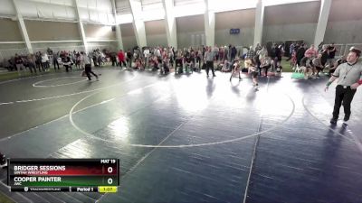 76 lbs Champ. Round 2 - Cooper Painter, JWC vs Bridger Sessions, Uintah Wrestling