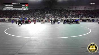 G5A-125 lbs 1st Place Match - Dru Turner, Hinton-Girls vs Liz Mcleroy, Tuttle-Girls