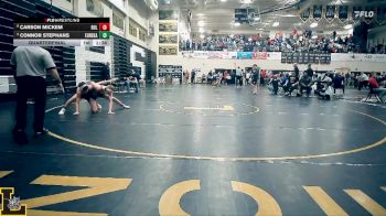 138 lbs Quarterfinal - Connor Stephans, Eureka vs Carson Mickem, Rolla