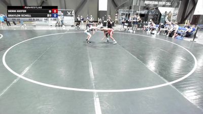 100 lbs Derik Kiefer, Georgia vs Braylon Schell, South Dakota Blue