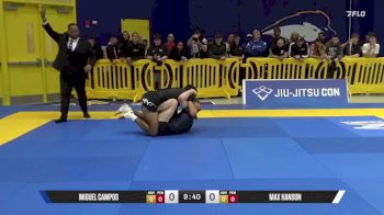 Max Hanson vs Miguel Campos 2025 Pan IBJJF Jiu-Jitsu No-Gi Championship