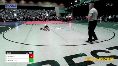 65 lbs Round Of 32 - Jiana Mares, Team Selma vs Camille Fisher, Glenns Ferry Wrestling Club