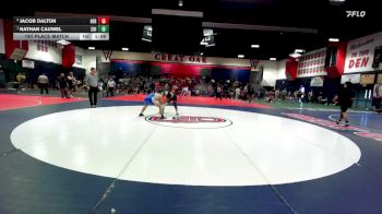 144 lbs 1st Place Match - Nathan Cauwel, Chino vs Jacob Dalton, Heritage