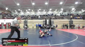 106 lbs Champ. Round 2 - Jace Forgy, Boonville vs Grant Holloway, Rochester