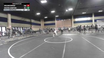 150 lbs 5th Place - William Moran, Team Aggression vs Dalton Compton, DC Academy