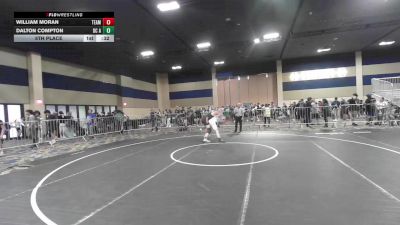 150 lbs 5th Place - William Moran, Team Aggression vs Dalton Compton, DC Academy