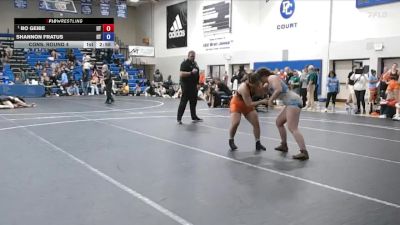 160 lbs Cons. Round 4 - Bo Geibe, Indiana Tech vs Shannon Fratus, Unattached