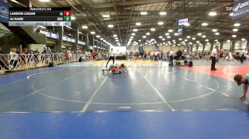 120 lbs Rr Rnd 2 - Landon Logan, Combat Athletics vs AJ Kane, Apache Black