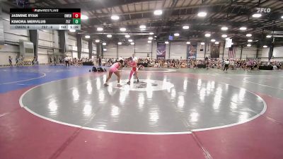 114 lbs Rr Rnd 1 - Jasmine Ryan, Owen Valley Girlz vs Kimora Mervilus, 757 Sirens