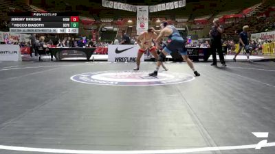 Quarters - Jeremy Brieske, Etiwanda High School Wrestling vs Rocco Biasotti, Bellarmine College Prep High School Wrestling