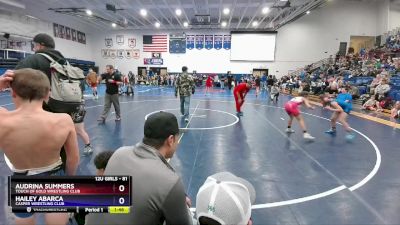 81 lbs Round 1 - Audrina Summers, Touch Of Gold Wrestling Club vs Hailey Abarca, Casper Wrestling Club