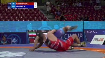 125 kg Finals 1-2 - Amirreza Masoumi Valadi, Iran vs Mahendra Gaikwad, India