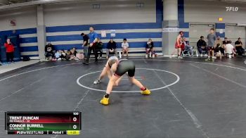 100 lbs Round 7 (8 Team) - Trent Duncan, MD Maniacs vs Connor Burrell, VA Patriots