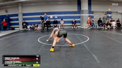 100 lbs Round 7 (8 Team) - Trent Duncan, MD Maniacs vs Connor Burrell, VA Patriots