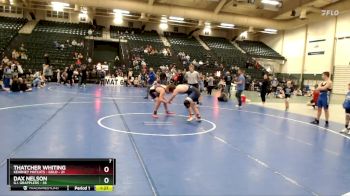 185 lbs Placement Matches (8 Team) - Thatcher Whiting, Kearney Matcats - Gold vs Dax Nelson, G.I. Grapplers