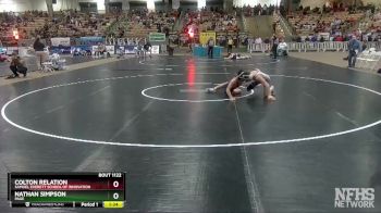 A 120 lbs Quarterfinal - Colton Relation, Samuel Everett School Of Innovation vs Nathan Simpson, Page