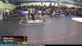 195 lbs Cons. Round 2 - Omar Pruneda, Warden vs Carson Durbin, Reardan