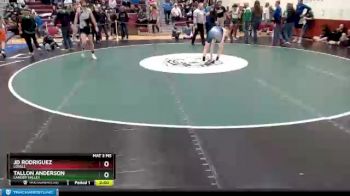 132 lbs Cons. Round 5 - Tallon Anderson, Lander Valley vs JD Rodriguez, Lovell