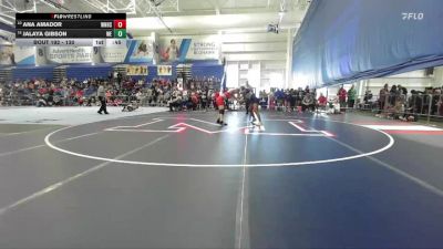 130 lbs Cons. Round 1 - Ana Amador, Wichita North vs Jalaya Gibson, Wichita East