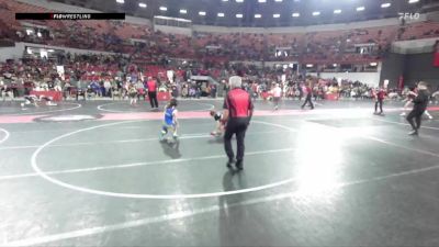 90 lbs Cons. Round 5 - Olivia Ramsdell, Badger Youth Wrestling vs Michaela Quillman, Mauston Talons Wrestling Club